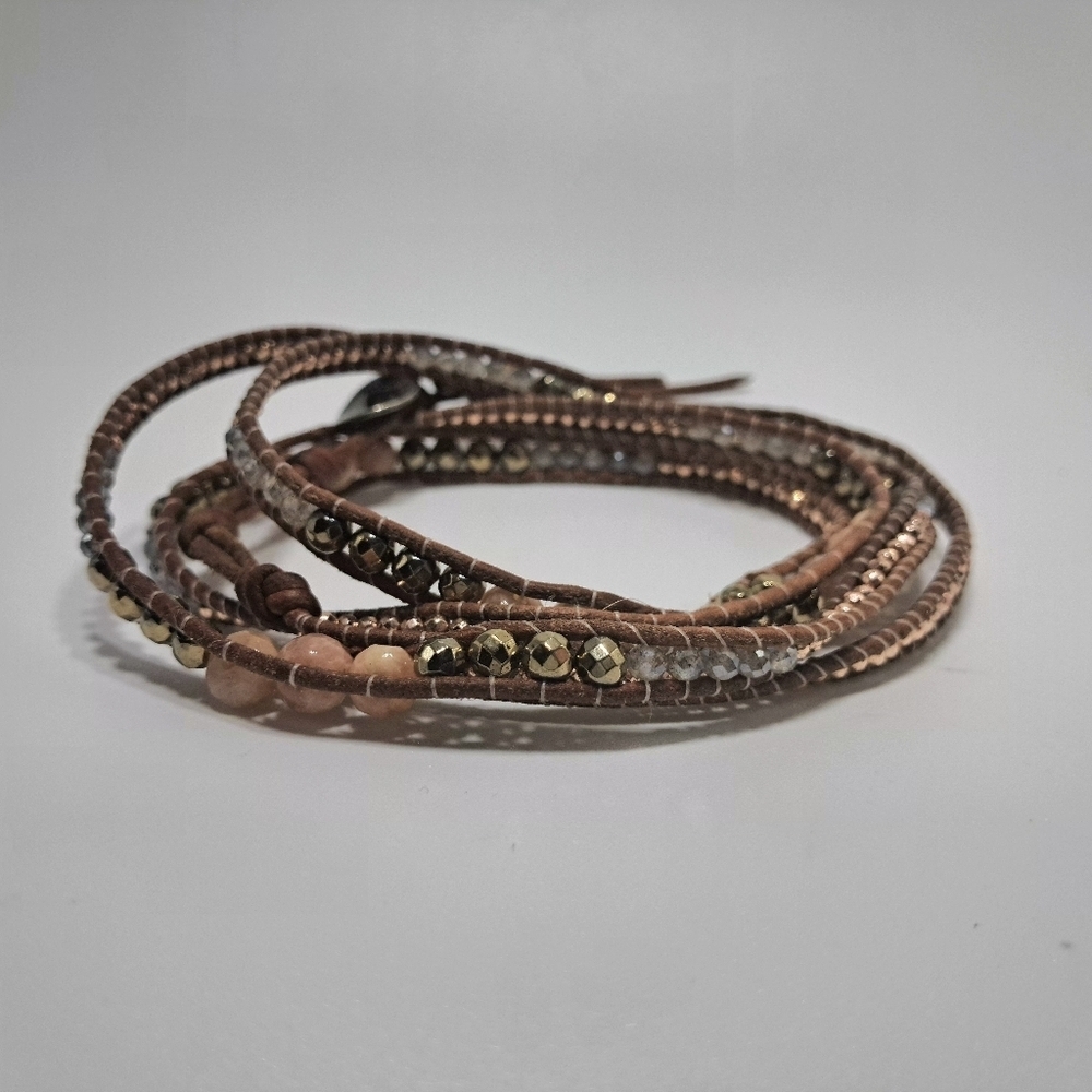 Bohemian Beaded Wrap Bracelet